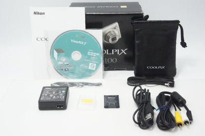 Nikon ニコン COOLPIX S5100 コンパクトデジタルカメラ ウォームシルバー 元箱付 261001h