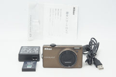 Nikon ニコン COOLPIX S6000 コンパクトデジタルカメラ ソフトブラウン 261001i