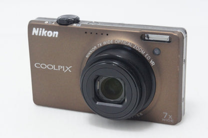 Nikon ニコン COOLPIX S6000 コンパクトデジタルカメラ ソフトブラウン 261001i