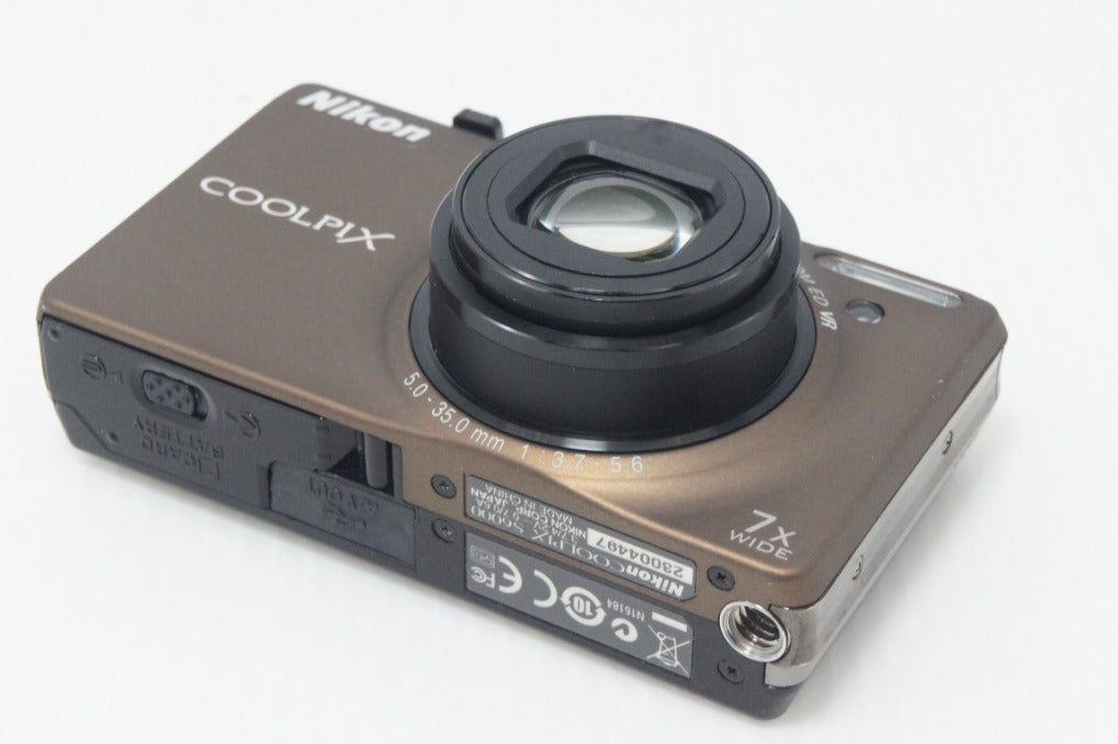 Nikon ニコン COOLPIX S6000 コンパクトデジタルカメラ ソフトブラウン 261001i