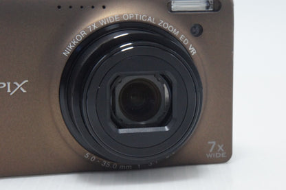 Nikon ニコン COOLPIX S6000 コンパクトデジタルカメラ ソフトブラウン 261001i