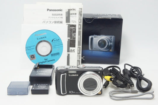 Panasonic パナソニック LUMIX DMC-TZ5 コンパクトデジタルカメラ ブラック 元箱付 261001j
