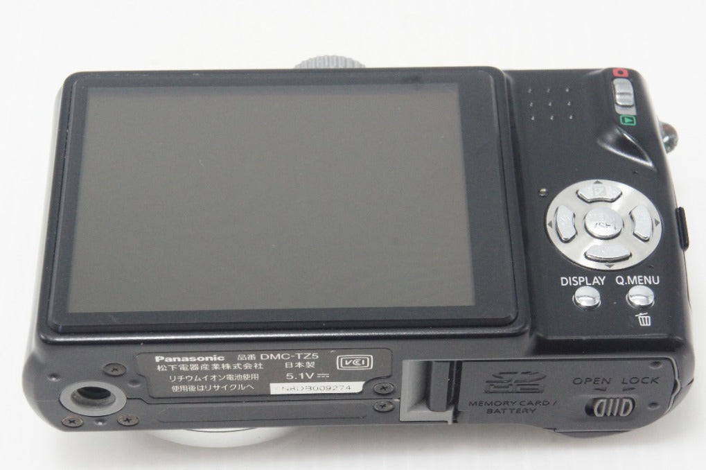 Panasonic パナソニック LUMIX DMC-TZ5 コンパクトデジタルカメラ ブラック 元箱付 261001j