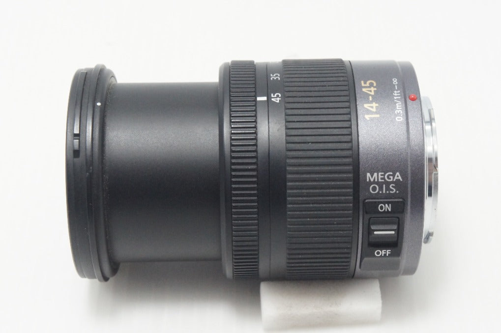 Panasonic パナソニック LUMIX G VARIO 14-45mm F3.5-5.6 ASPH. MEGA O.I.S. H-FS014045 AFレンズ マイクロフォーサーズ 261001m