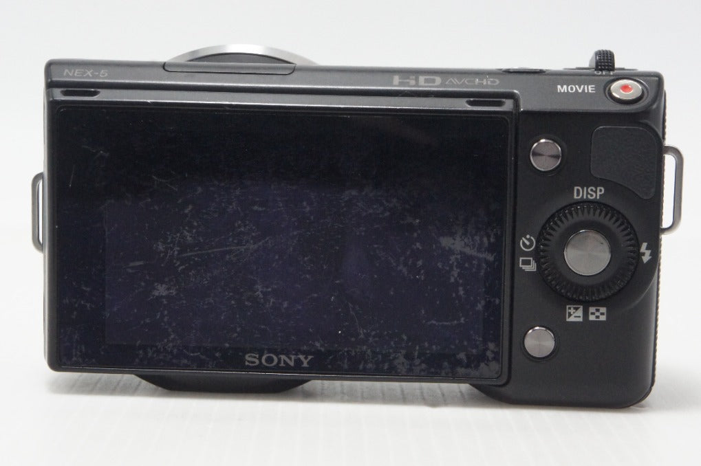 SONY ソニー NEX-5 ズームレンズキット( E 18-55mm OSS) ミラーレス一眼カメラ ブラック 元箱付 261001t