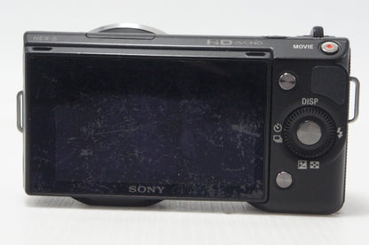 SONY ソニー NEX-5 ズームレンズキット( E 18-55mm OSS) ミラーレス一眼カメラ ブラック 元箱付 261001t