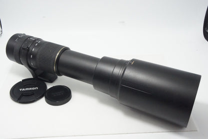 訳あり TAMRON タムロン SP AF 200-500mm F5-6.3 Di LD IF A08 AFレンズ Canon キヤノン EFマウント フード付 261005j
