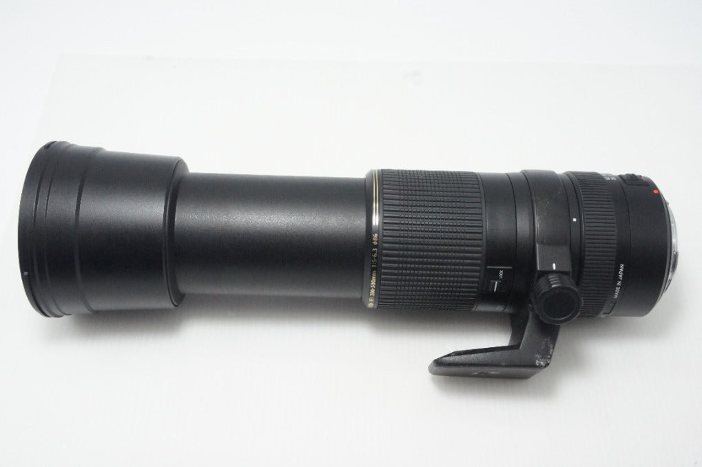 訳あり TAMRON タムロン SP AF 200-500mm F5-6.3 Di LD IF A08 AFレンズ Canon キヤノン EFマウント フード付 261005j