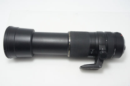 訳あり TAMRON タムロン SP AF 200-500mm F5-6.3 Di LD IF A08 AFレンズ Canon キヤノン EFマウント フード付 261005j