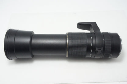 訳あり TAMRON タムロン SP AF 200-500mm F5-6.3 Di LD IF A08 AFレンズ Canon キヤノン EFマウント フード付 261005j