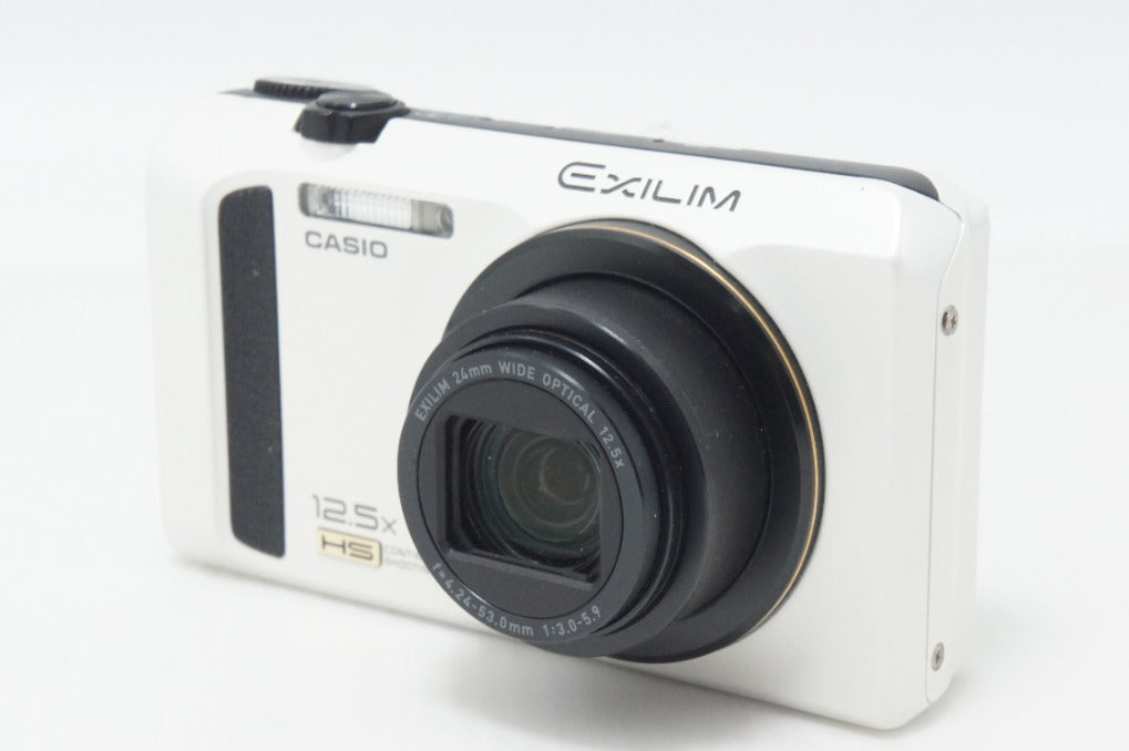 訳あり CASIO カシオ EXILIM EX-ZR100 コンパクトデジタルカメラ ホワイト 261005m