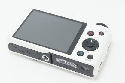 訳あり CASIO カシオ EXILIM EX-ZR100 コンパクトデジタルカメラ ホワイト 261005m