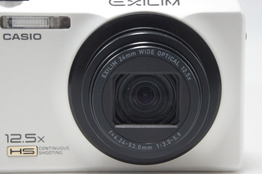 訳あり CASIO カシオ EXILIM EX-ZR100 コンパクトデジタルカメラ ホワイト 261005m