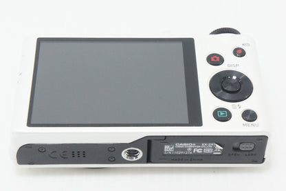 訳あり CASIO カシオ EXILIM EX-ZR100 コンパクトデジタルカメラ ホワイト 261005m