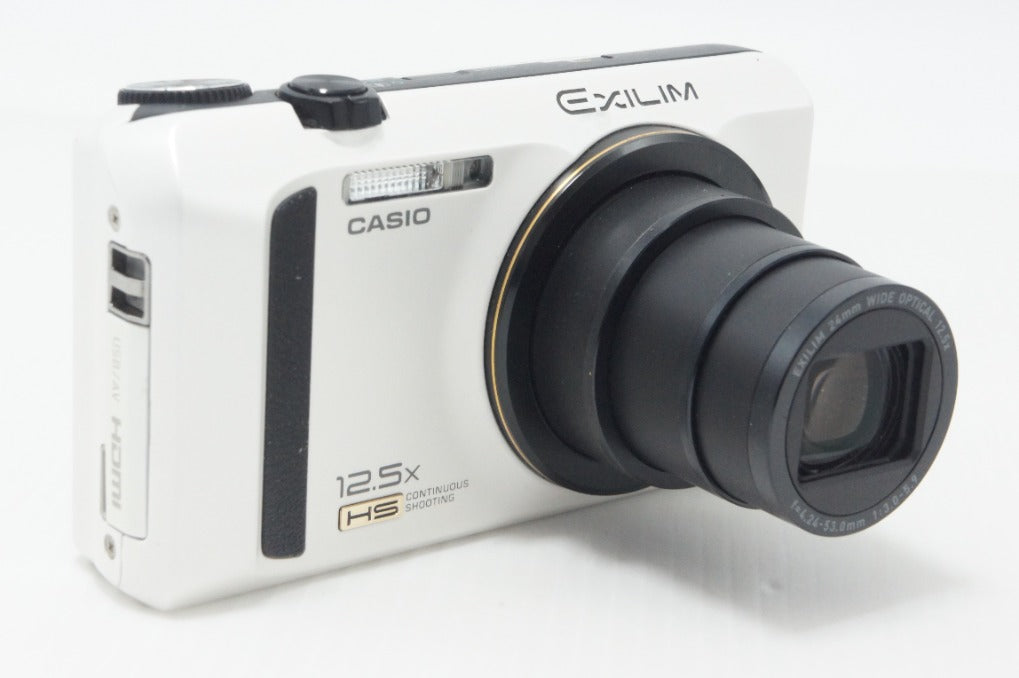 訳あり CASIO カシオ EXILIM EX-ZR100 コンパクトデジタルカメラ ホワイト 261005m