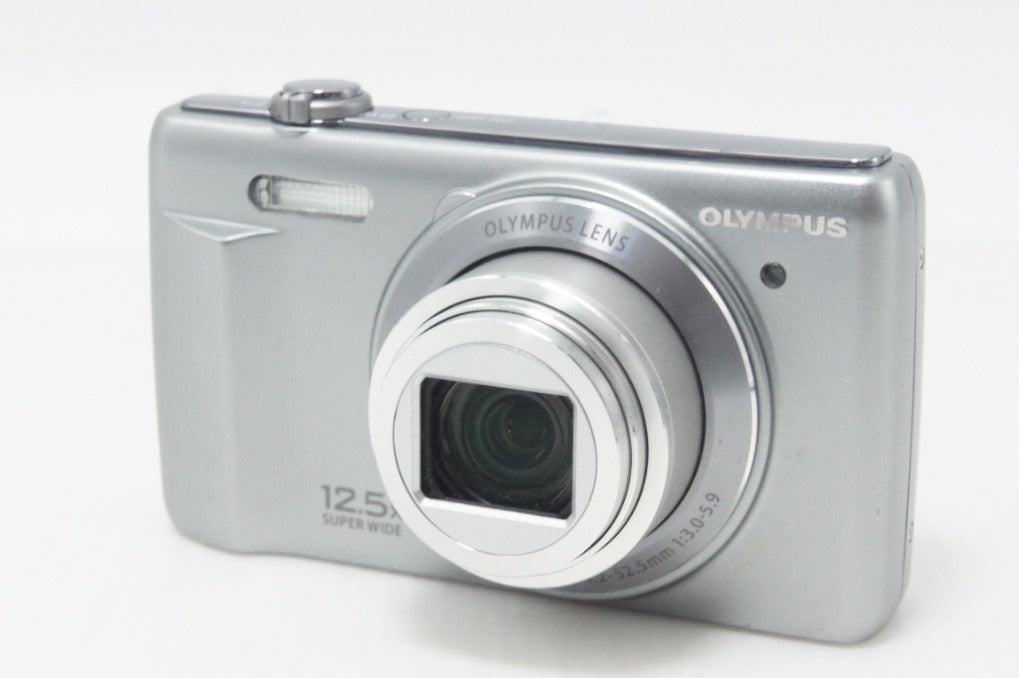 訳あり OLYMPUS オリンパス STYLUS VR-370 コンパクトデジタルカメラ シルバー 261005p