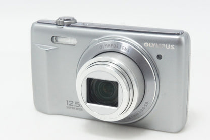 訳あり OLYMPUS オリンパス STYLUS VR-370 コンパクトデジタルカメラ シルバー 261005p