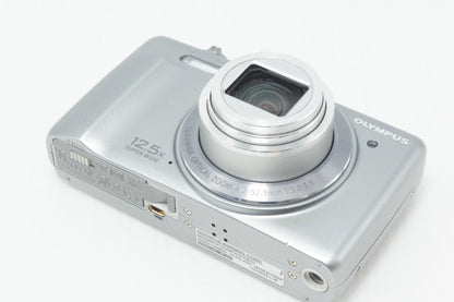 訳あり OLYMPUS オリンパス STYLUS VR-370 コンパクトデジタルカメラ シルバー 261005p