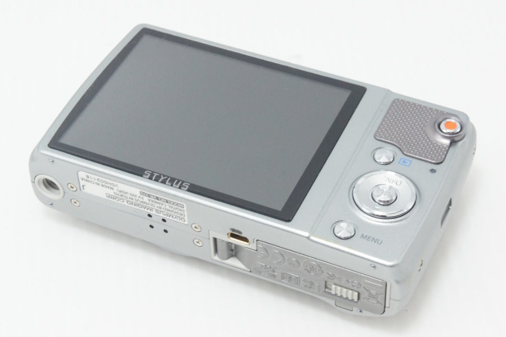 訳あり OLYMPUS オリンパス STYLUS VR-370 コンパクトデジタルカメラ シルバー 261005p