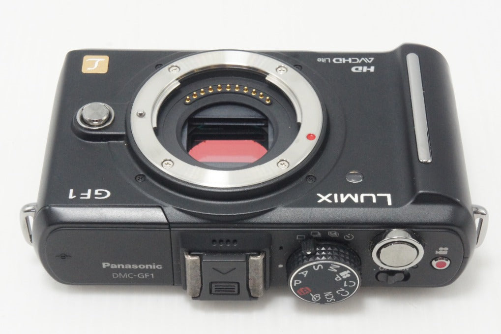 美品 Panasonic パナソニック LUMIX DMC-GF1 ボディ ミラーレス一眼カメラ エスプリブラック ケース付 261005t