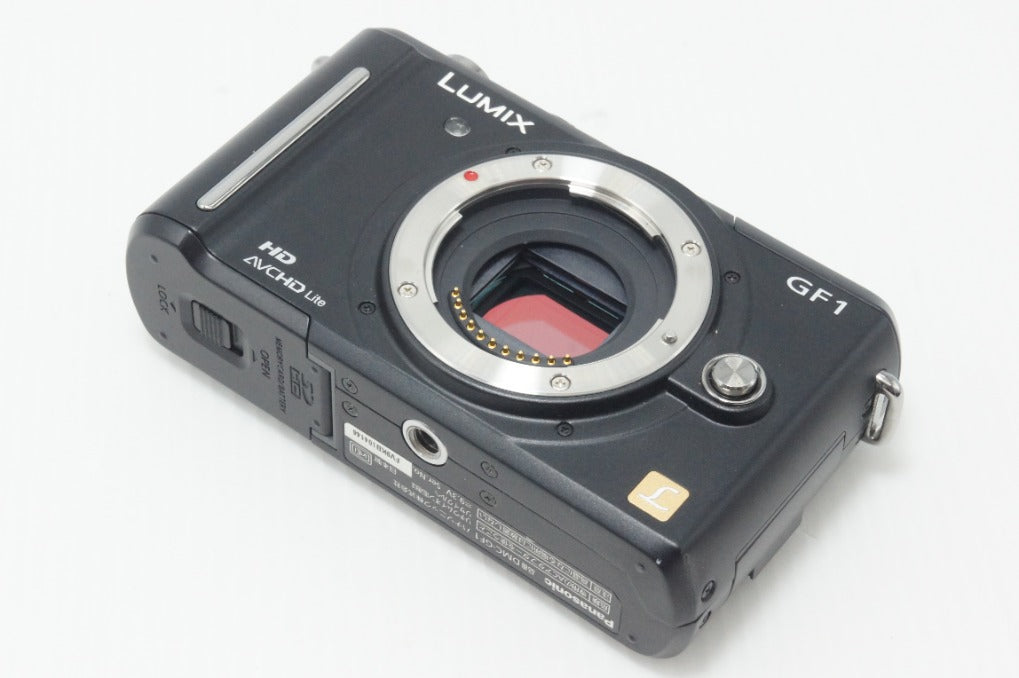 美品 Panasonic パナソニック LUMIX DMC-GF1 ボディ ミラーレス一眼カメラ エスプリブラック ケース付 261005t