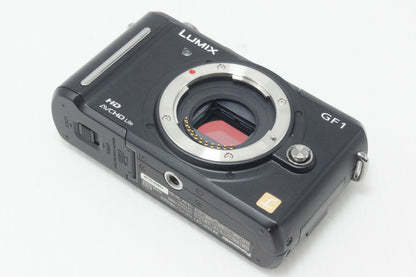 美品 Panasonic パナソニック LUMIX DMC-GF1 ボディ ミラーレス一眼カメラ エスプリブラック ケース付 261005t