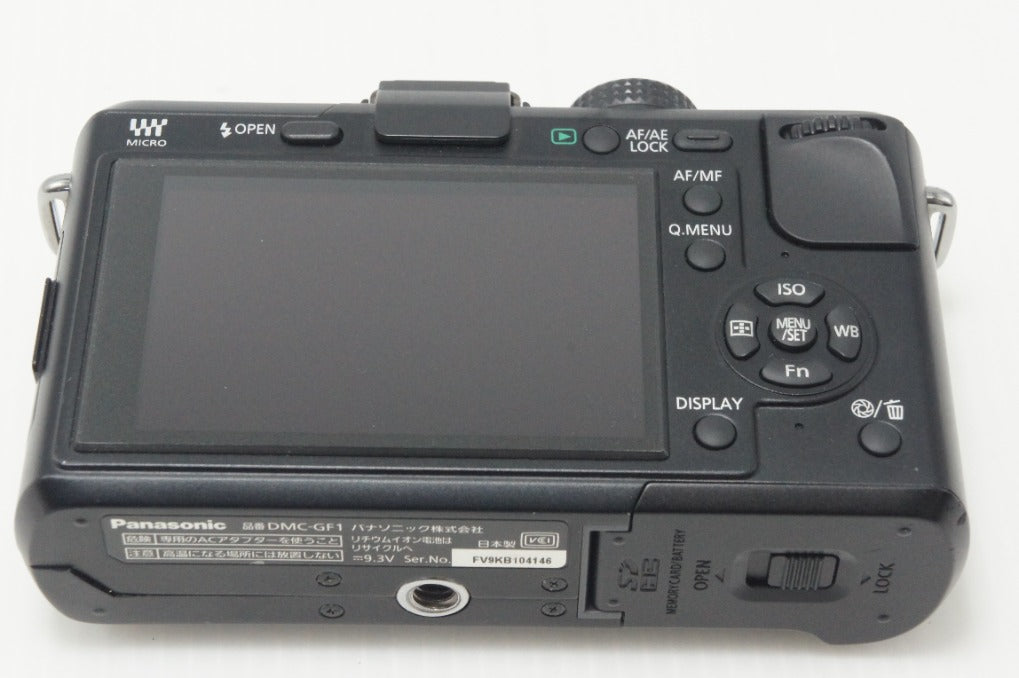美品 Panasonic パナソニック LUMIX DMC-GF1 ボディ ミラーレス一眼カメラ エスプリブラック ケース付 261005t