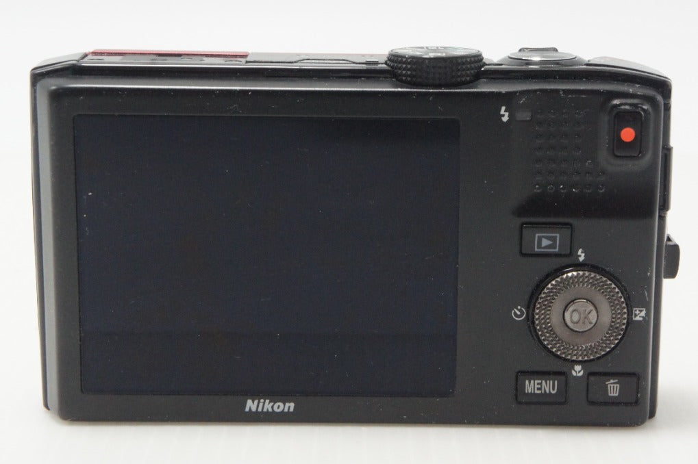Nikon ニコン COOLPIX S8100 コンパクトデジタルカメラ フラッシュレッド 元箱付 261008a