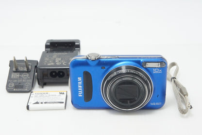 FUJIFILM 富士フイルム FinePix T300 コンパクトデジタルカメラ ブルー 261008ae