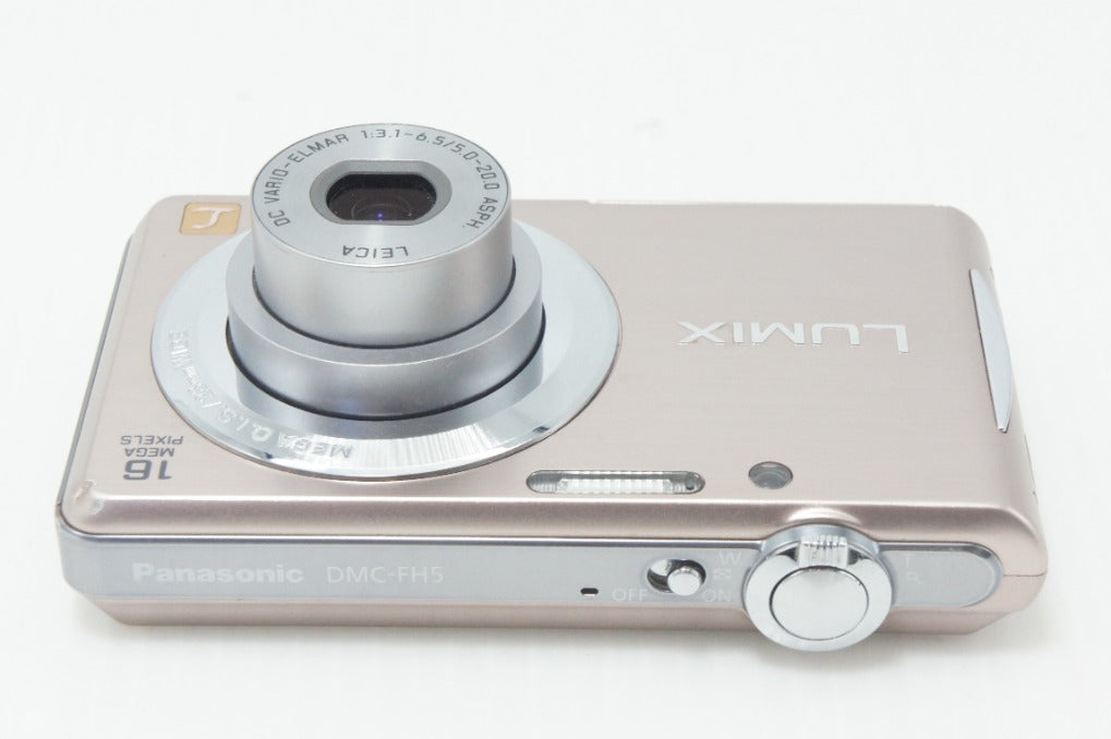Panasonic パナソニック LUMIX DMC FH5 コンパクトデジタルカメラ ピンクゴールド 元箱付 261008c