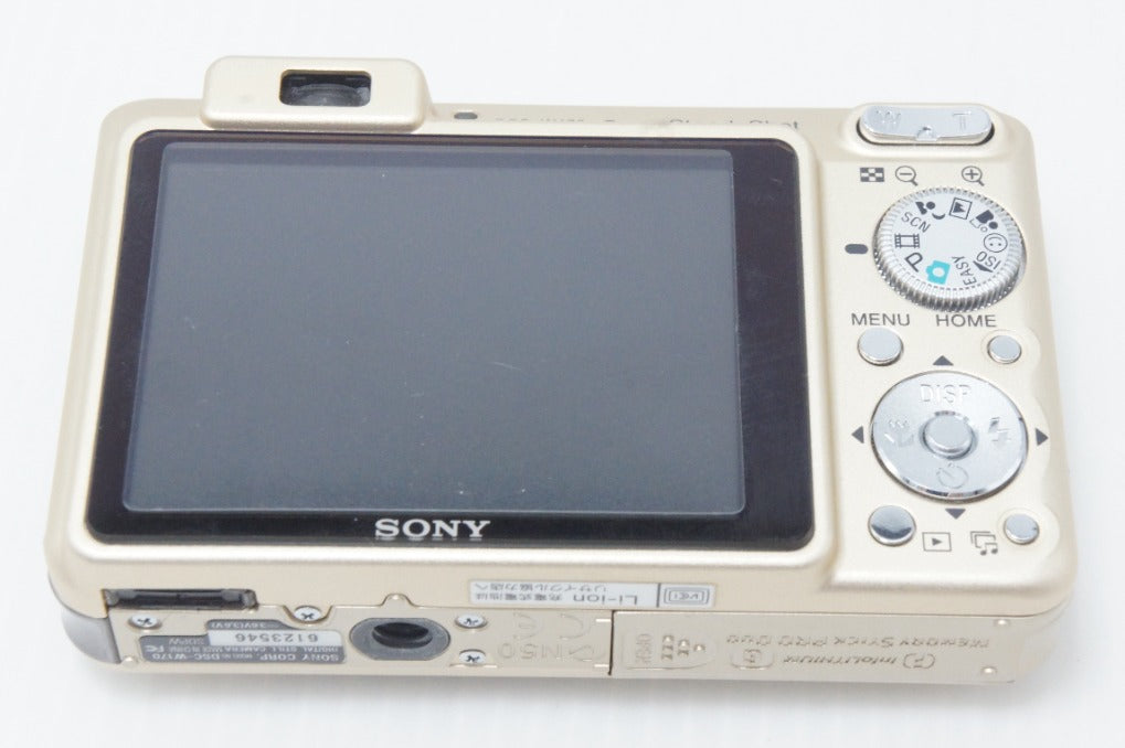良品 SONY ソニー Cyber-shot DSC-W170 コンパクトデジタルカメラ ゴールド 261008j