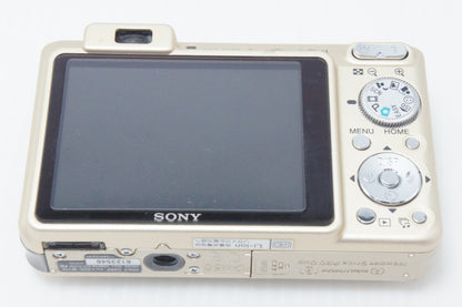 良品 SONY ソニー Cyber-shot DSC-W170 コンパクトデジタルカメラ ゴールド 261008j