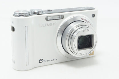 良品 Panasonic パナソニック LUMIX DMC-ZX1 コンパクトデジタルカメラ ホワイト ポーチ付 261009u