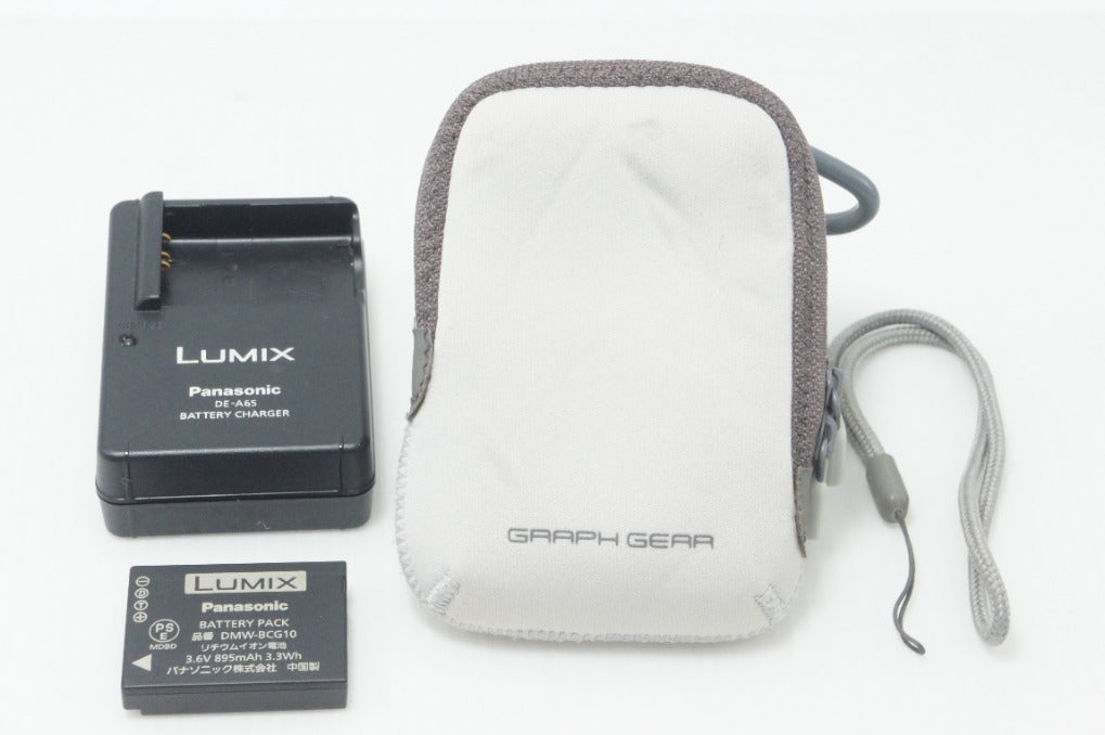 デジタルカメラ 本体 ホワイト 良品 Panasonic パナソニック LUMIX DMC-ZX1 コンパクトデジタルカメラ