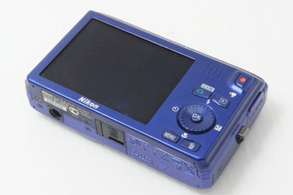 Nikon ニコン COOLPIX S6300 コンパクトデジタルカメラ スタイリッシュブルー 元箱付 261014m