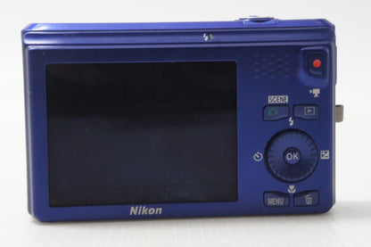 Nikon ニコン COOLPIX S6300 コンパクトデジタルカメラ スタイリッシュブルー 元箱付 261014m