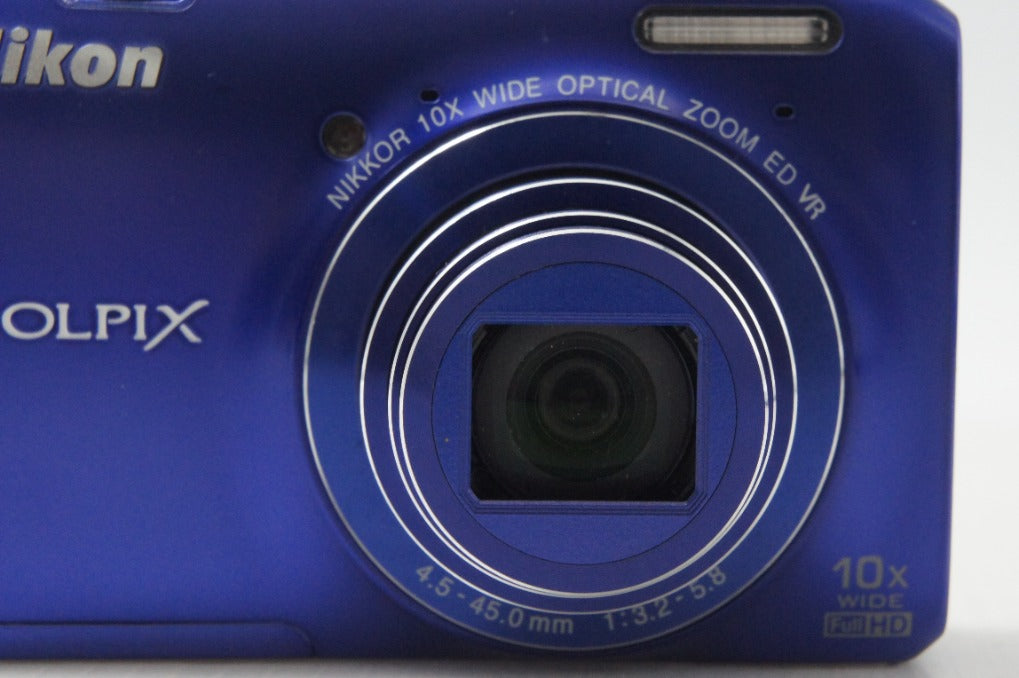 Nikon ニコン COOLPIX S6300 コンパクトデジタルカメラ スタイリッシュブルー 元箱付 261014m
