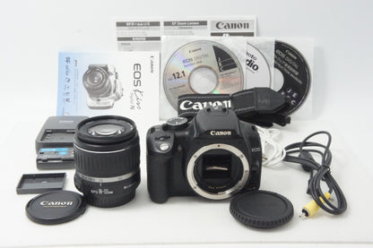 Canon キヤノン EOS Kiss Digital N レンズキット (EF-S 18-55mm II USM) デジタル一眼レフカメラ EFマウント APS-C 元箱付 261014h