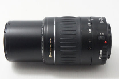Canon キヤノン EF 55-200mm F4.5-5.6 II USM AFレンズ Canon EFマウント フルサイズ 元箱付 261014i