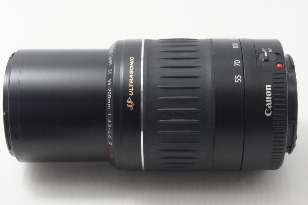 Canon キヤノン EF 55-200mm F4.5-5.6 II USM AFレンズ Canon EFマウント フルサイズ 元箱付 261014i