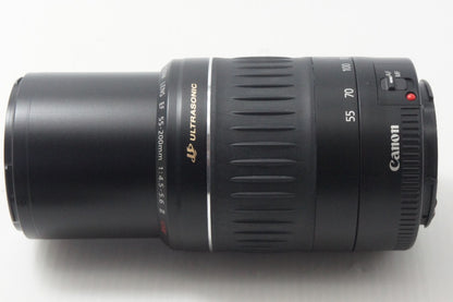 Canon キヤノン EF 55-200mm F4.5-5.6 II USM AFレンズ Canon EFマウント フルサイズ 元箱付 261014i