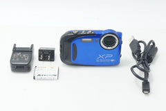 FUJIFILM 富士フイルム FinePix XP70 コンパクトデジタルカメラ ブルー 261028l