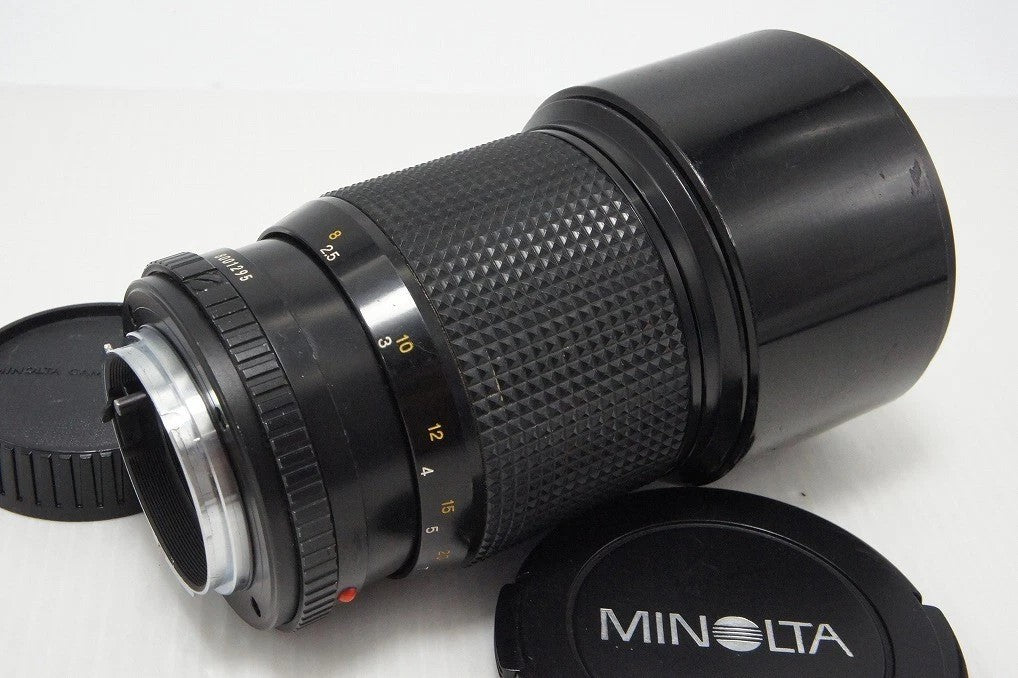 レア MINOLTA ミノルタ NEW MD 200mm F2.8 MFレンズ SR/MDマウント 260812b