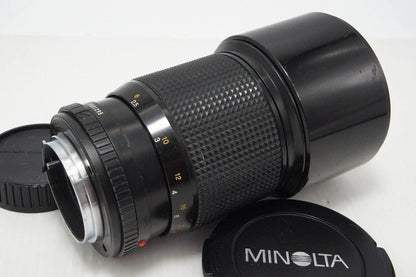 レア MINOLTA ミノルタ NEW MD 200mm F2.8 MFレンズ SR/MDマウント 260812b
