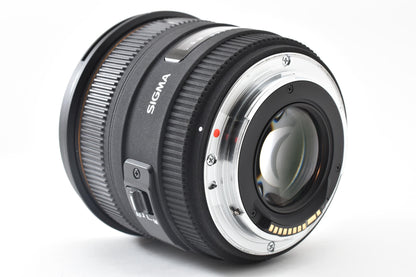 良品 SIGMA シグマ 50mm F1.4 EX DG HSM AFレンズ Canon EFマウント フルサイズ 元箱付 260921b