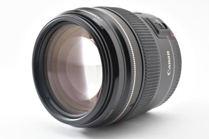 良品 Canon キヤノン EF 100mm F2 USM AFレンズ フルサイズ 260921c