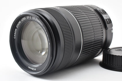 良品 Canon キヤノン EF-S 55-250mm F4-5.6 IS II AFレンズ APS-C 260921d