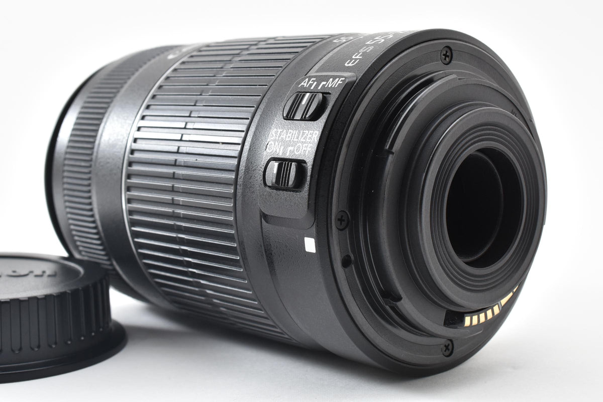 良品 Canon キヤノン EF-S 55-250mm F4-5.6 IS II AFレンズ APS-C 260921d