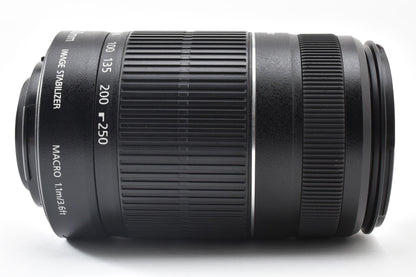 良品 Canon キヤノン EF-S 55-250mm F4-5.6 IS II AFレンズ APS-C 260921d