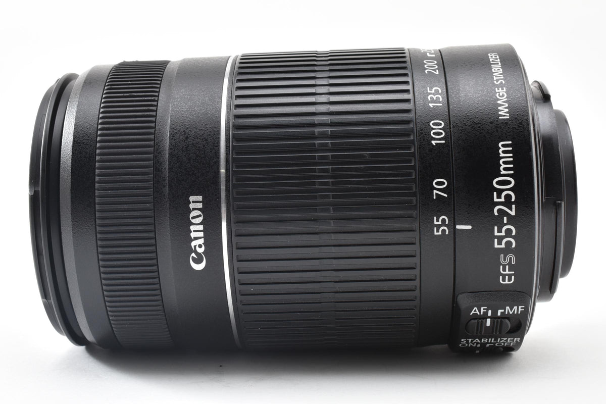 良品 Canon キヤノン EF-S 55-250mm F4-5.6 IS II AFレンズ APS-C 260921d